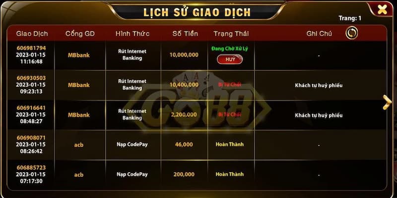 Rút tiền GO88 Rút tiền GO88 hướng dẫn chi tiết quy trình
